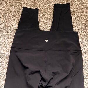 lululemon athletica Wunder under Black Leggings size 10
